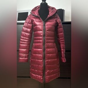 Canada Goose Cypress Hooded Jacket with Black Logo